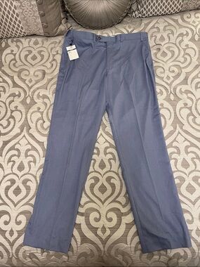 NWT Ralph Lauren Slim Fit Light Blue Men's Dress Pants